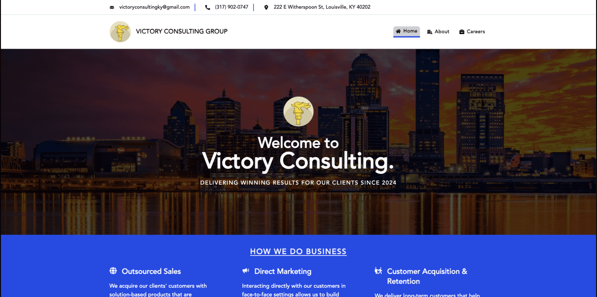 VictoryConsultingKY.com Project