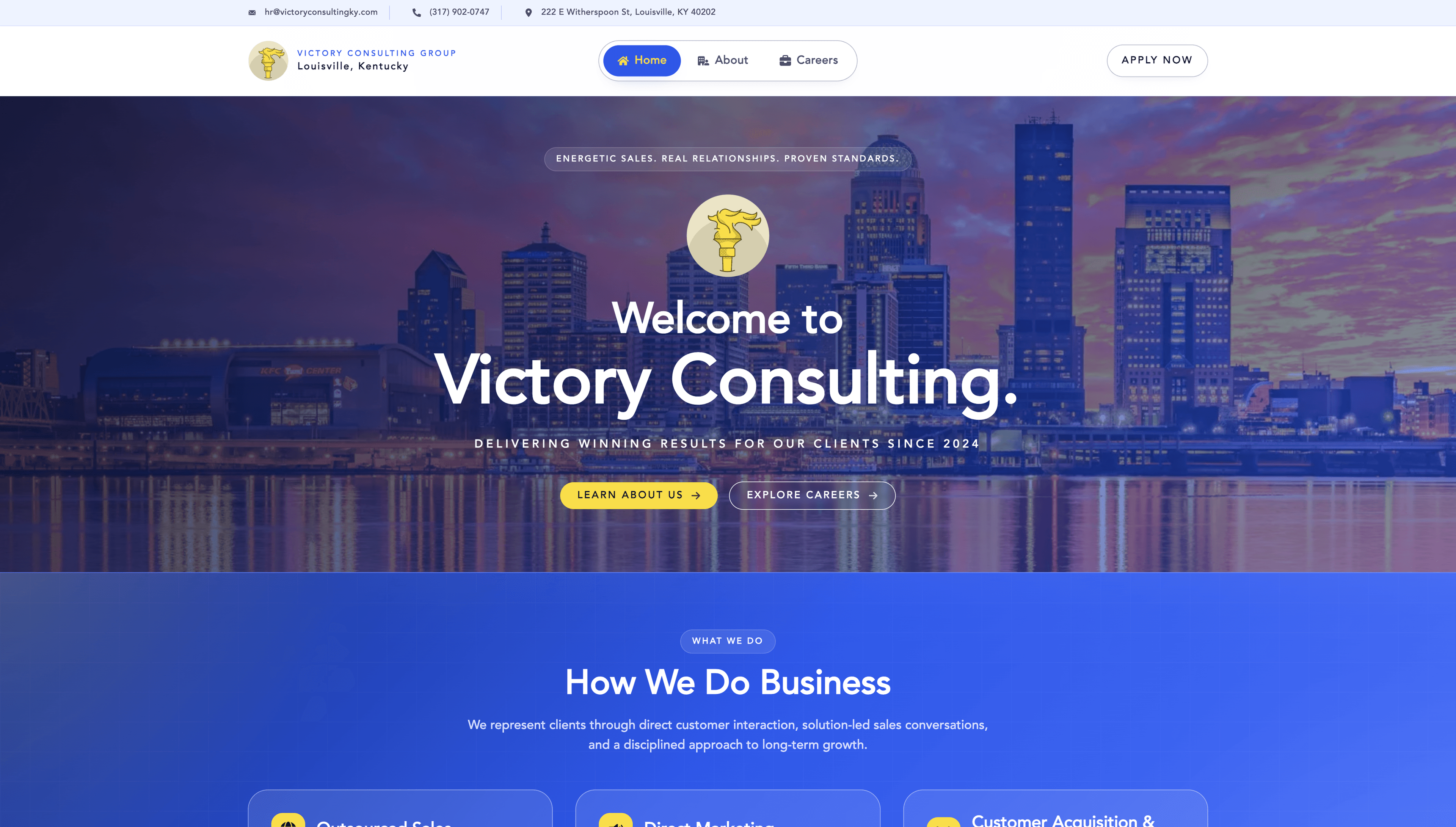 VictoryConsultingKY.com Project