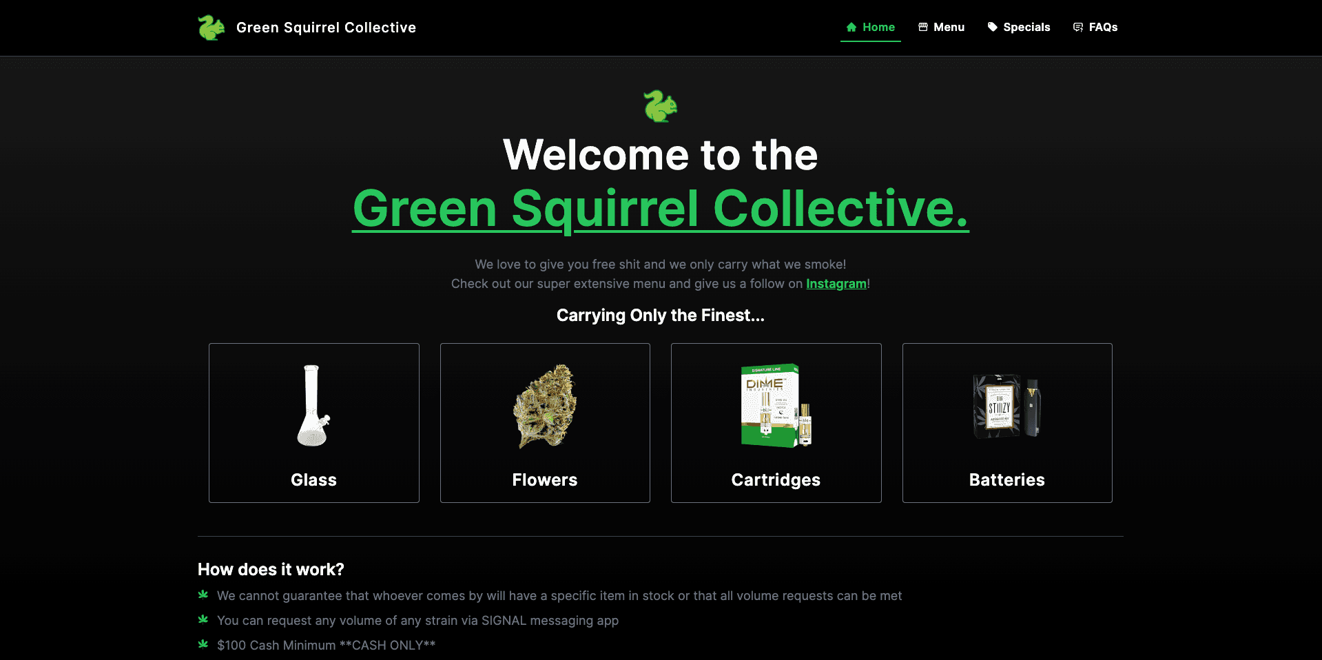 Inventory Menuing System Project